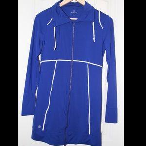 Long Athleta Active Blue Jacket